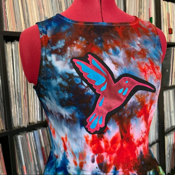 ice dyed hummingbird festival spinner colibrí 🌈♻️ - Picture 11 of 14